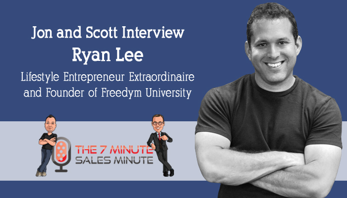 7 Minute Sales Minute Interview with Ryan Lee (headshot)