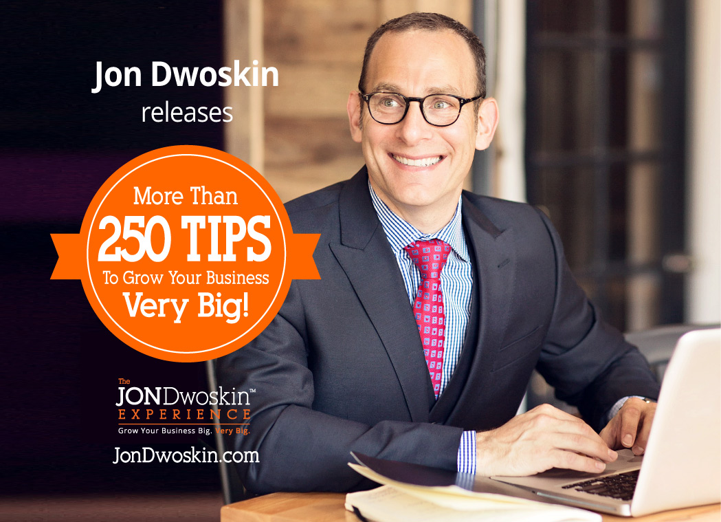Jon Dwoskin Releases Over 250 Video Business Tips