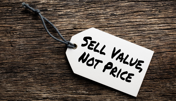 Sell Value Not Price - 7-Minute Sales Minute Podcast - Jon Dwoskin