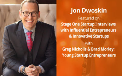 Jon Dwoskin Featured on Stage One Startup: Interviews with Influential Entrepreneurs & Innovative Startups