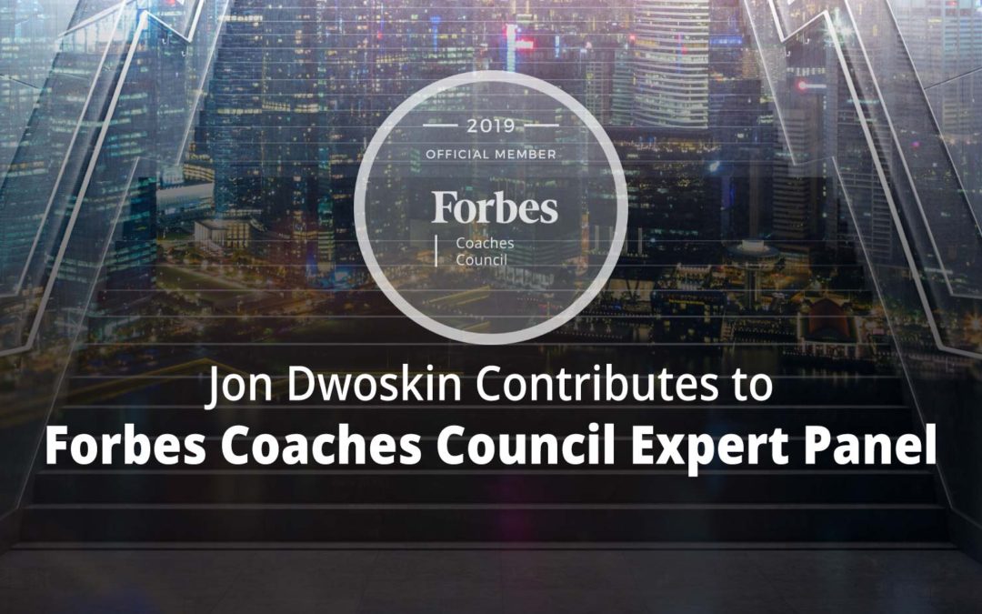 Jon Contributes to Forbes Coaches Council Expert Panel: 12 Tips For Managing Coworker Relationships After You’ve Been Promoted