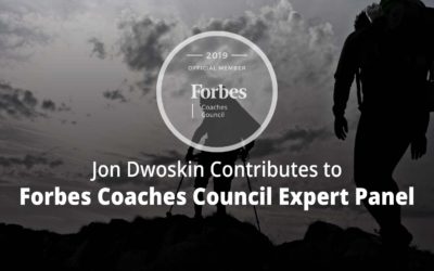 Jon Contributes to Forbes Coaches Council Expert Panel: 13 Strategies For Guiding A Reluctant Coaching Client Toward Their Goal