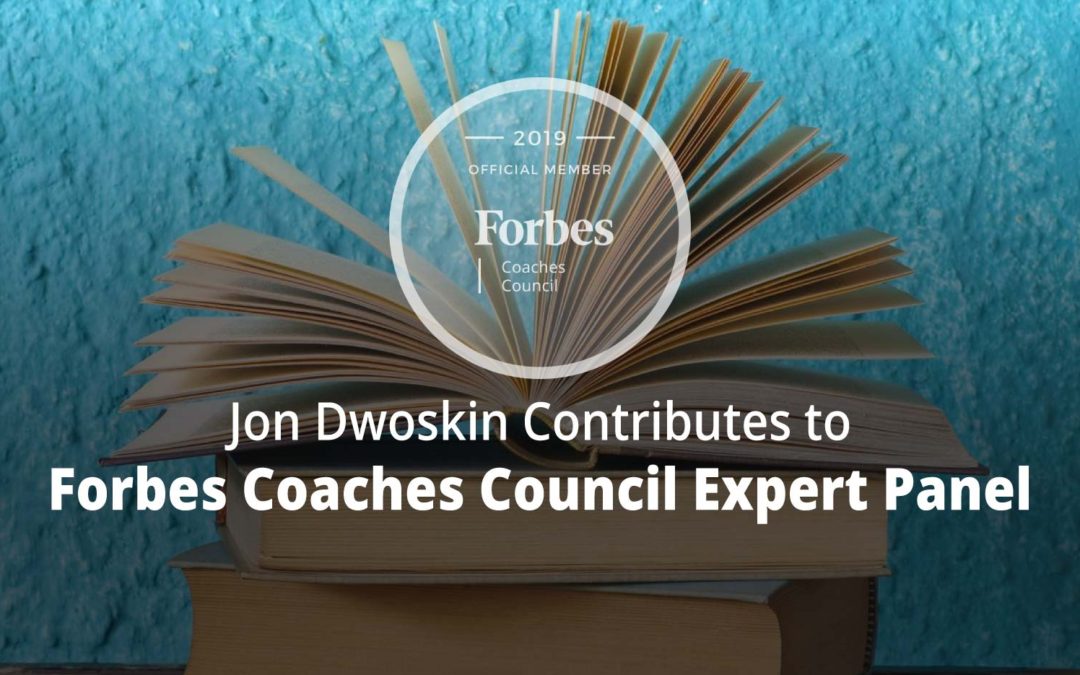 Jon Contributes to Forbes Coaches Council Expert Panel: 17 Excellent Entrepreneurship Books You Can Read In A Weekend
