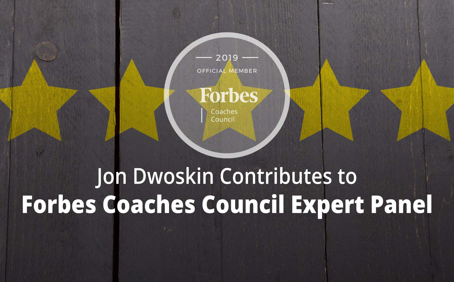 Jon Contributes to Forbes Coaches Council Expert Panel: 11 Ways To Transform Your Customer Service Into A Five-Star Experience