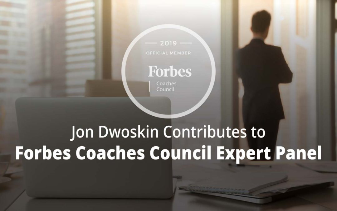 Jon Contributes to Forbes Coaches Council Expert Panel: 14 Steps Entrepreneurs Can Take To Become Thought Leaders In Their Industry