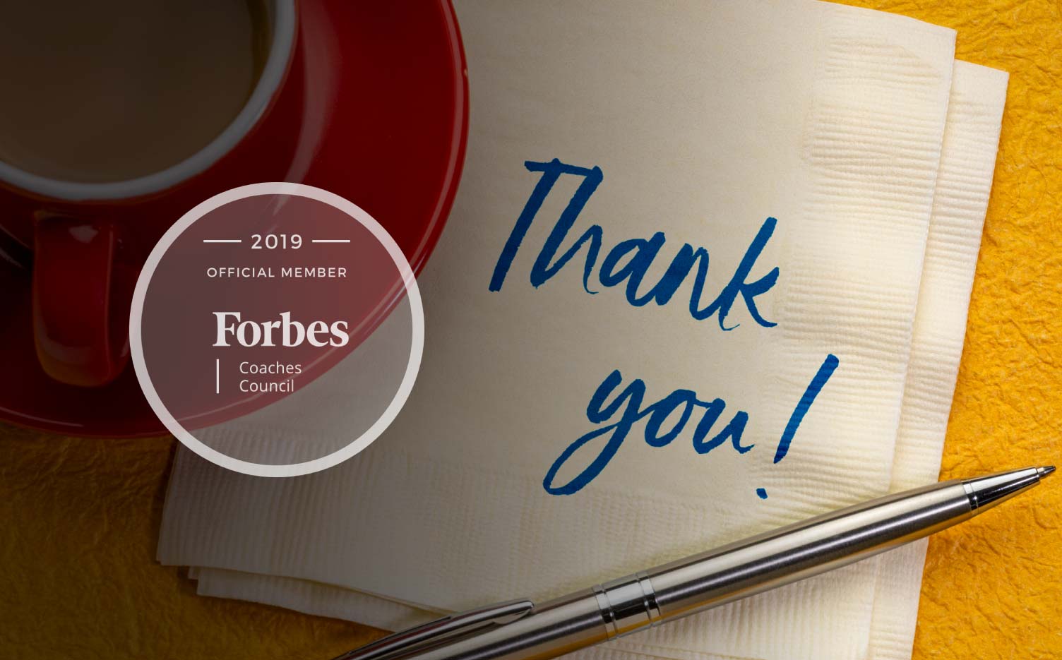 Jon Dwoskin Forbes Coaches Council Article: Pause and Say Thank You