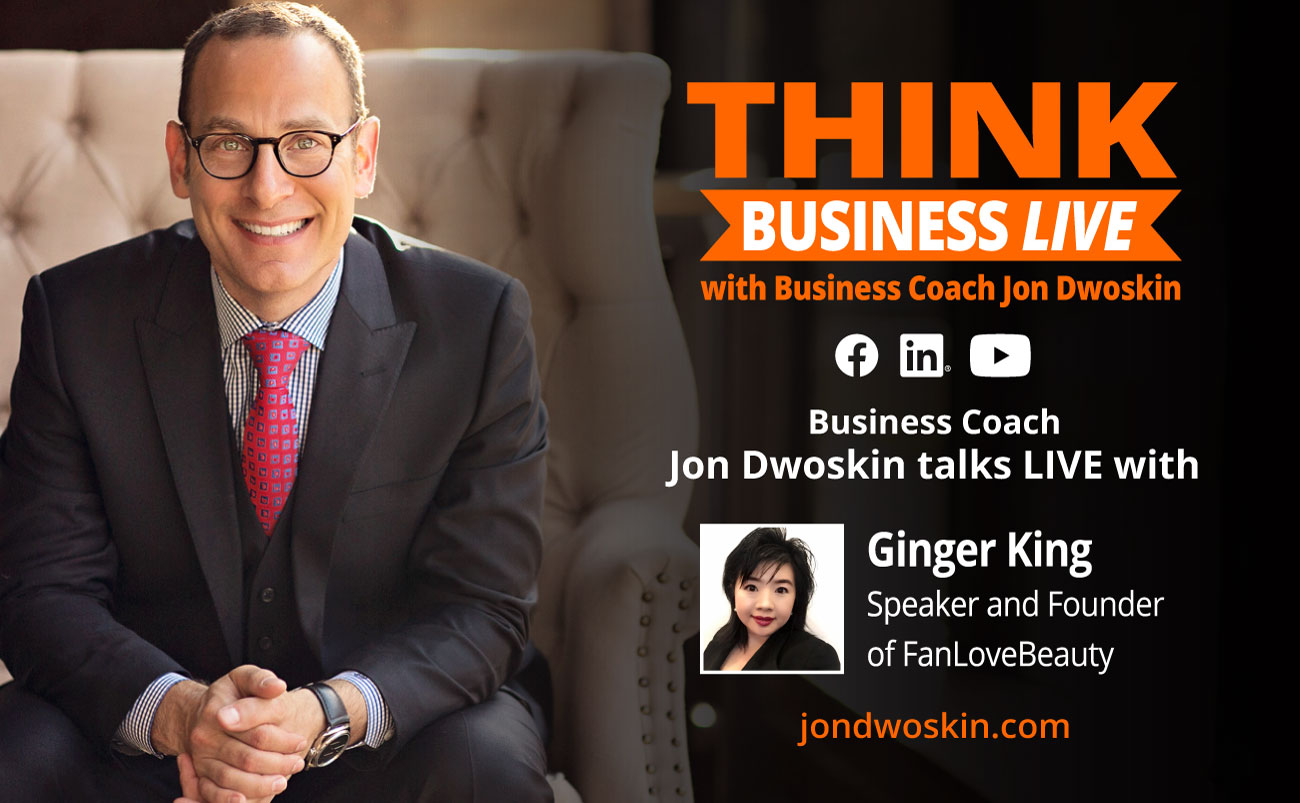 Jon Dwoskin Talks LIVE with Ginger King, Speaker and Founder of ...