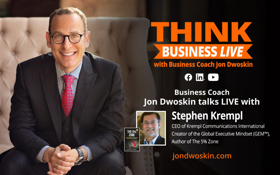 THINK Business LIVE: Jon Dwoskin Talks with Stephen Krempl