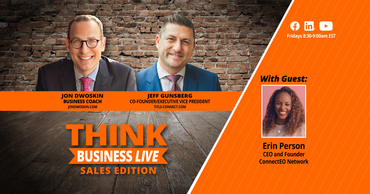 THINK Business LIVE: Jon Dwoskin Talks with Jacob Saphier