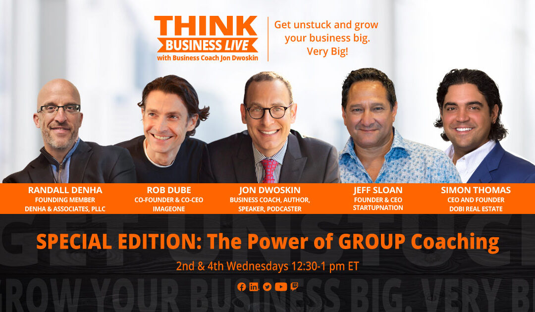 THINK Business LIVE Special Edition: The Power of Group Coaching – Growing Business Post-COVID