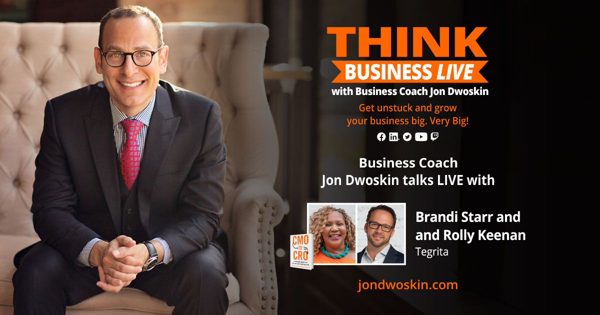 THINK Business LIVE: Jon Dwoskin Talks with Brandi Starr and Rolly Keenan