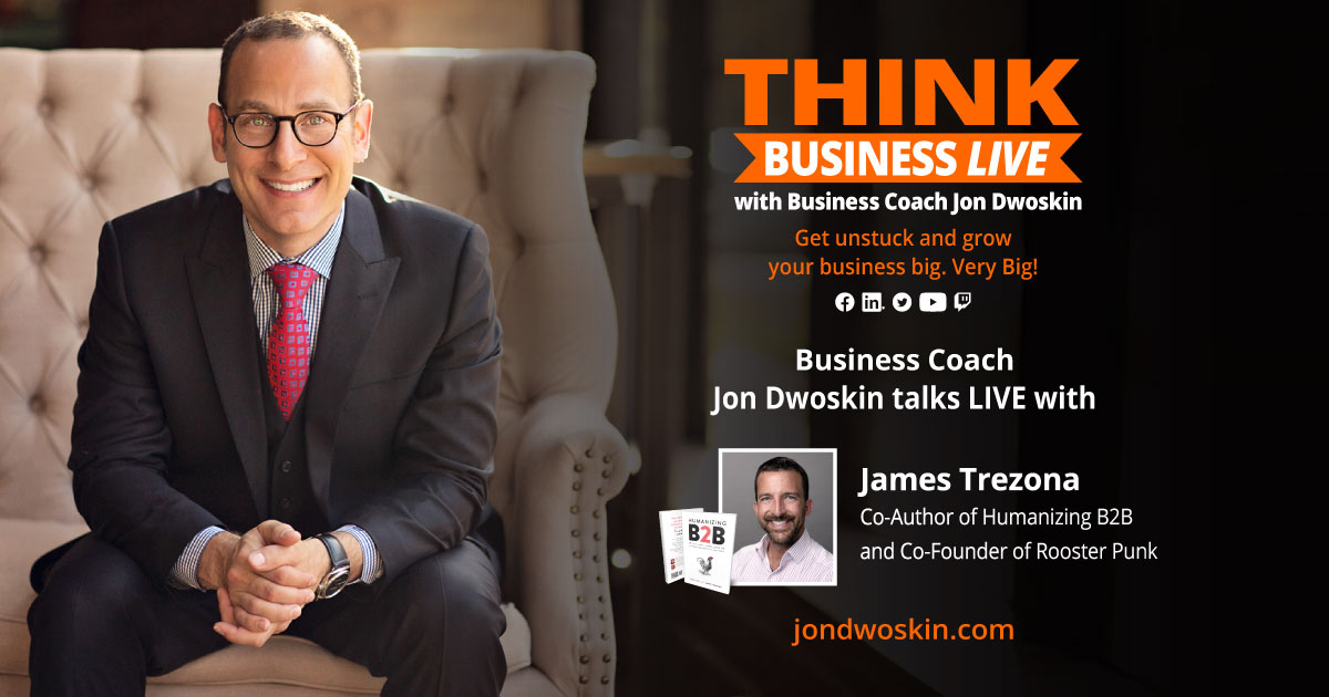 THINK Business LIVE: Jon Dwoskin Talks with James Trezona