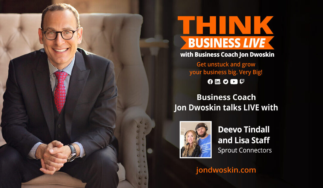 THINK Business LIVE: Jon Dwoskin Talks with Deevo Tindall and Lisa Staff