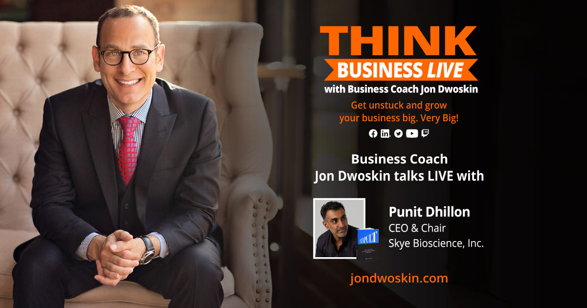 THINK Business LIVE: Jon Dwoskin Talks with Punit Dhillon