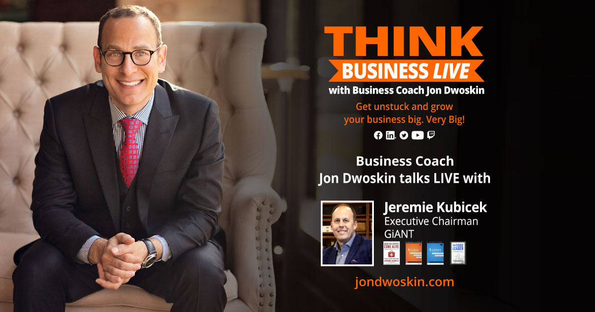 THINK Business LIVE: Jon Dwoskin Talks with Jeremie Kubicek