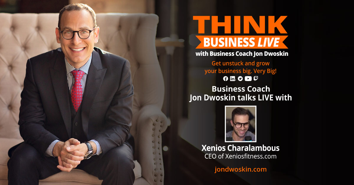 THINK Business LIVE: Jon Dwoskin Talks with Xenios Charalambous