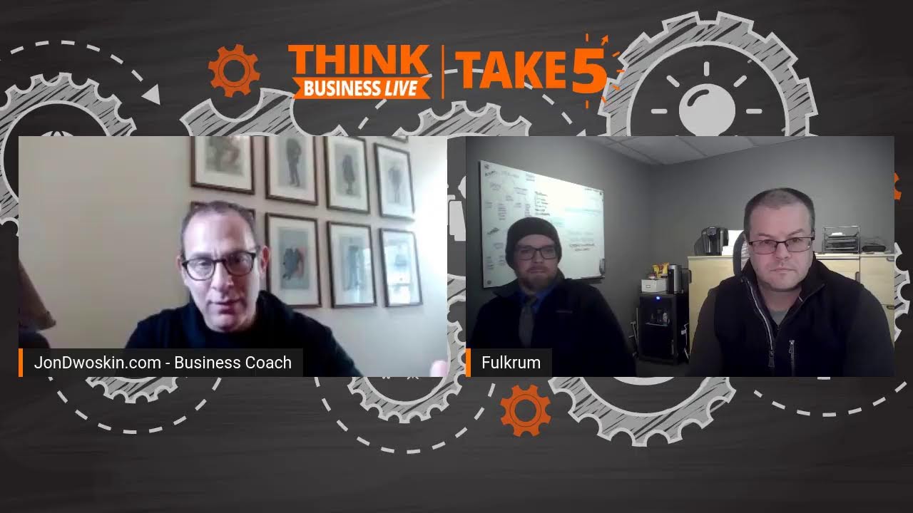 THINK Business LIVE - Take 5: Jon Dwoskin talks with Adrian Keogh and Darin Radimaker - Part 1