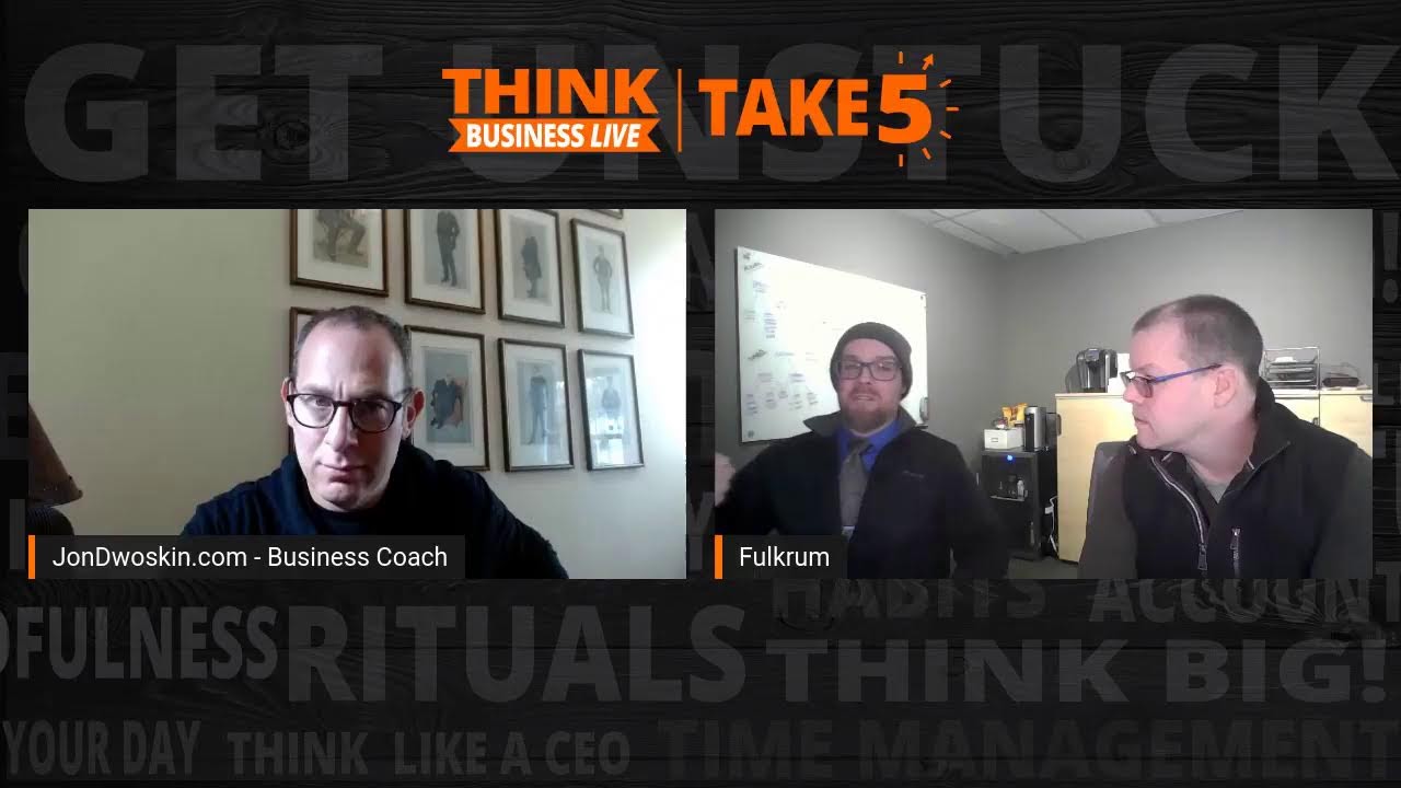 THINK Business LIVE - Take 5: Jon Dwoskin talks with Adrian Keogh and Darin Radimaker - Part 2