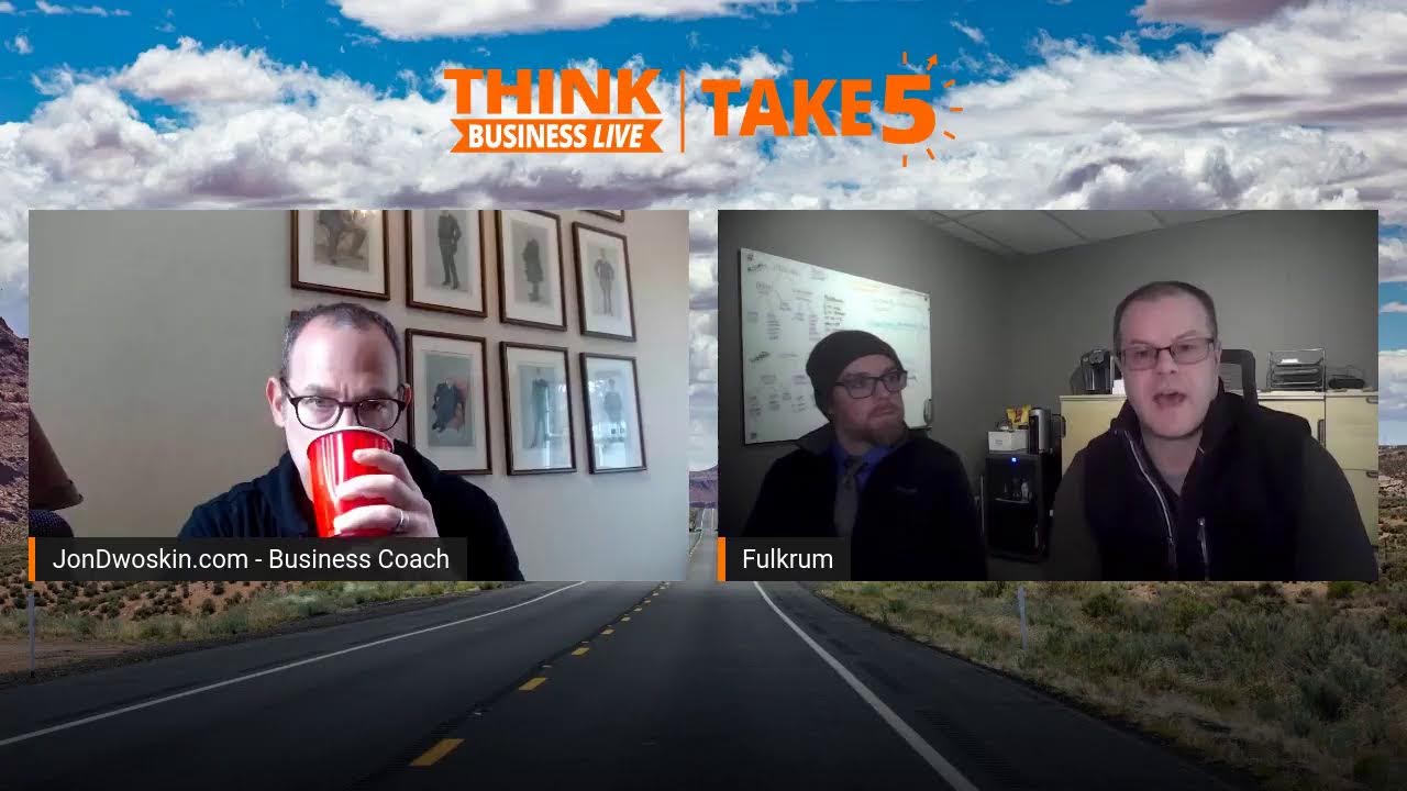 THINK Business LIVE - Take 5: Jon Dwoskin talks with Adrian Keogh and Darin Radimaker - Part 3