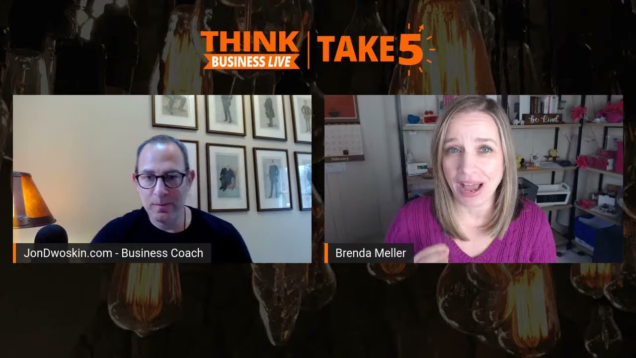 THINK Business LIVE - Take 5: Jon Dwoskin talks with Brenda Meller - Part 3