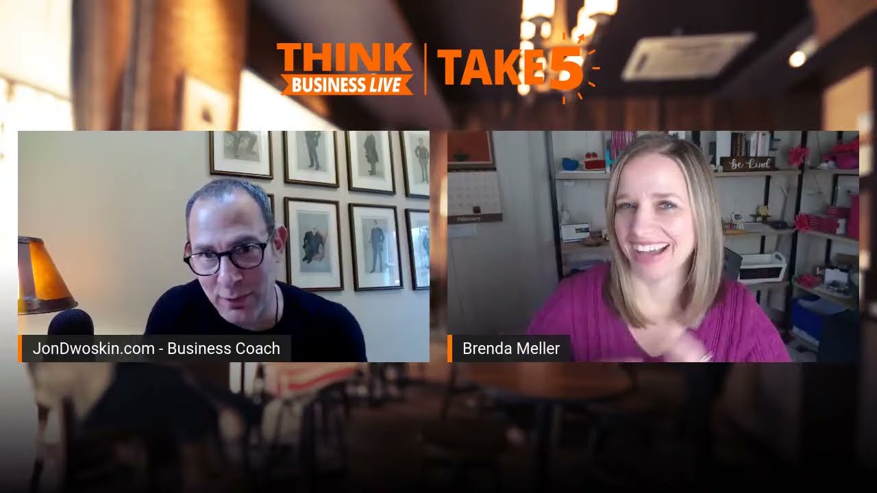 THINK Business LIVE - Take 5: Jon Dwoskin talks with Brenda Meller - Part 4