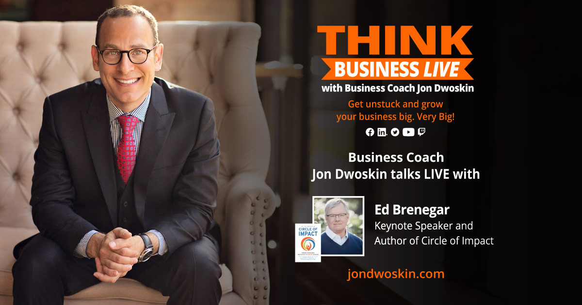 THINK Business LIVE - Take 10: Jon Dwoskin Talks with Ed Brenegar