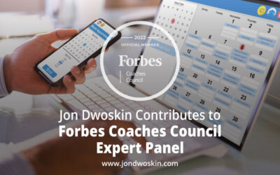 Jon Dwoskin Contributes to Forbes Coaches Council Expert Panel: 11 Software Recommendations For Client Scheduling And Tracking