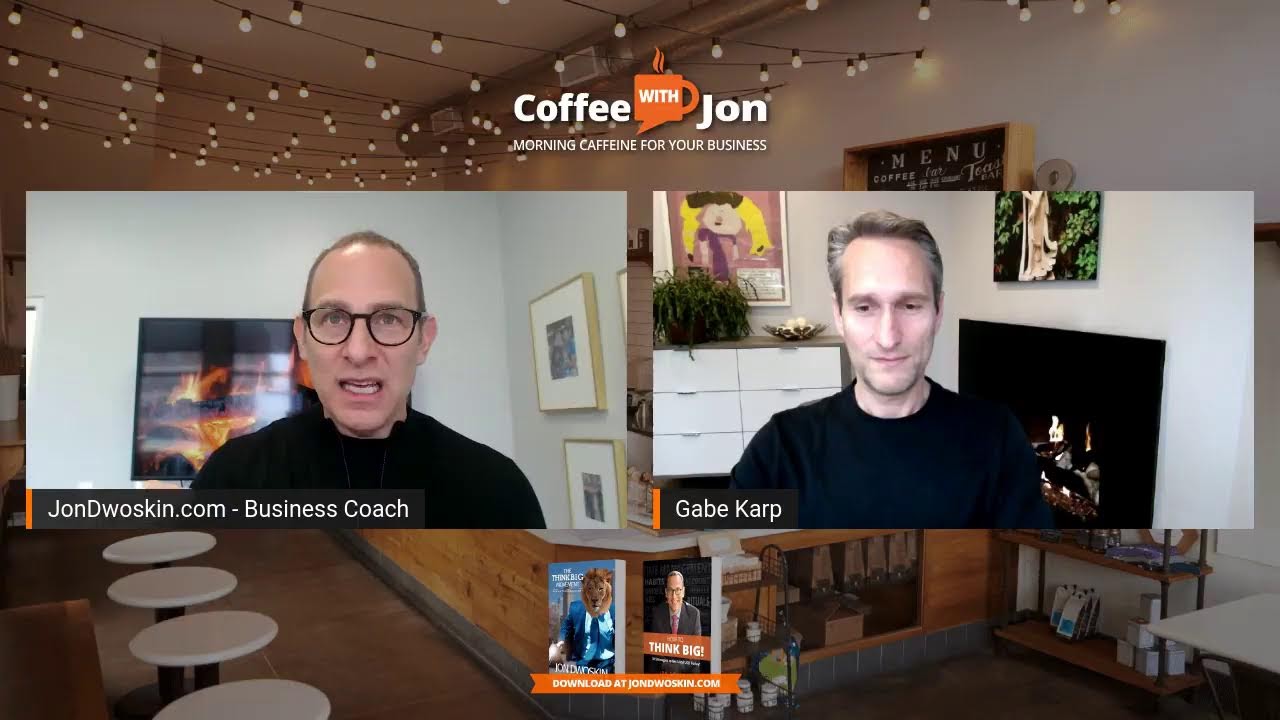 Coffee with Jon: Gabe Karp - Don't Get Mad at Penguins - Part 3