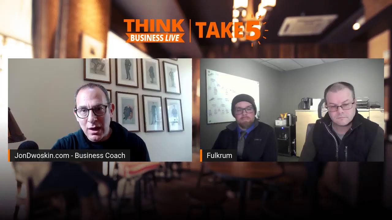 THINK Business LIVE - Take 5: Jon Dwoskin talks with Adrian Keogh and Darin Radimaker - Part 5