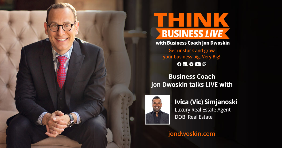 THINK Business LIVE - Take 5: Jon Dwoskin Talks with Vic Simjanoski