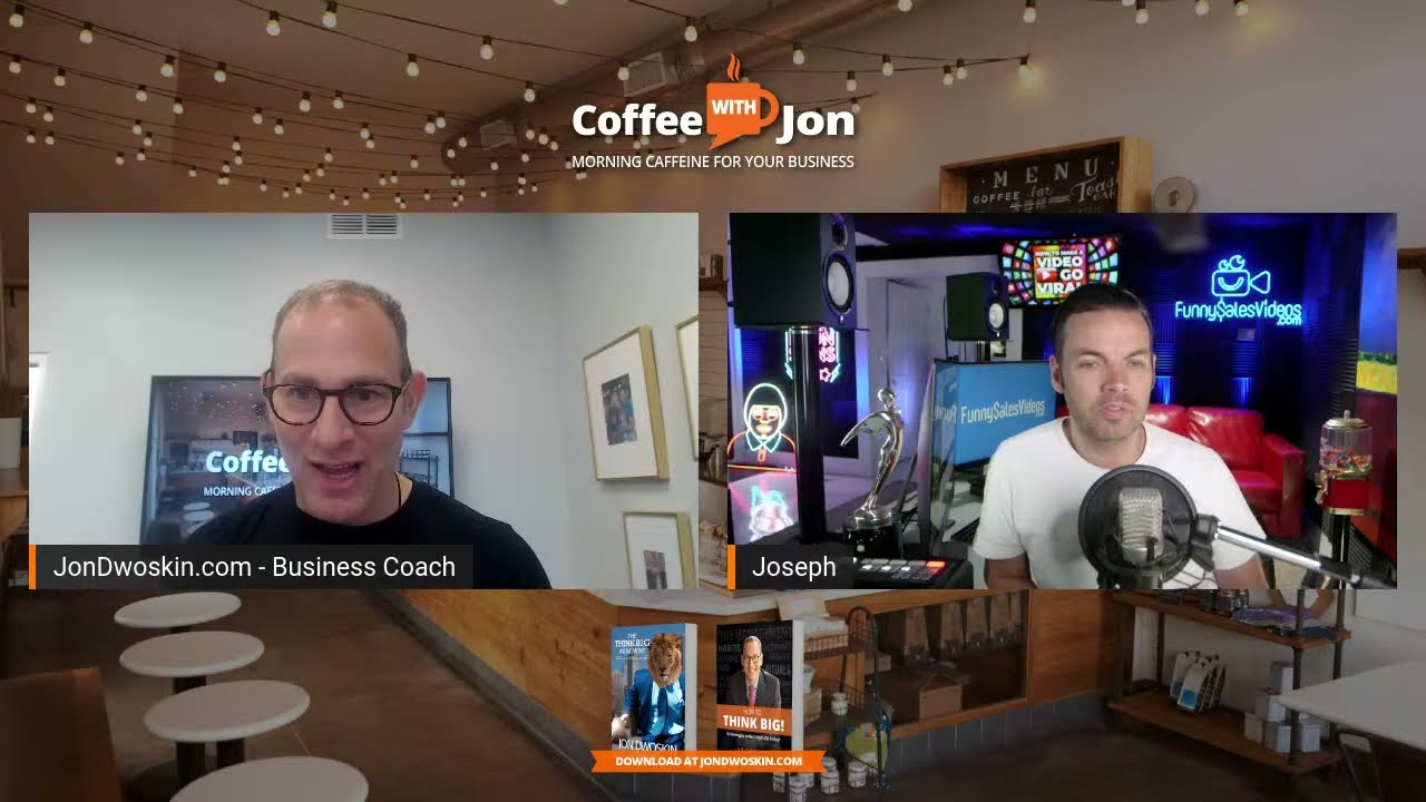 Coffee with Jon: 8 Simple Steps of Making a Funny Sales Video - Step 6