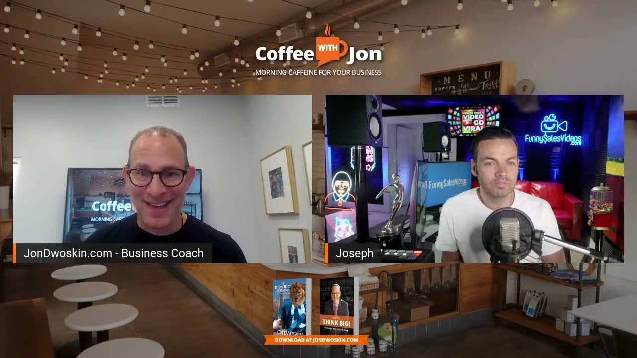 Coffee with Jon: 8 Simple Steps of Making a Funny Sales Video - Step 8