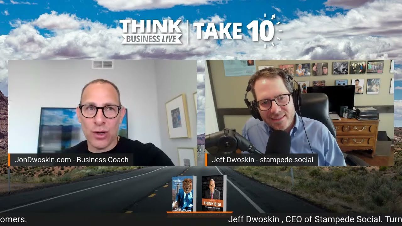 THINK Business LIVE - Take 10: Jon Dwoskin Talks with Jeff Dwoskin
