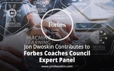 Jon Dwoskin Contributes to Forbes Coaches Council Expert Panel: 8 Ways To Successfully Leverage AI In Your Organization