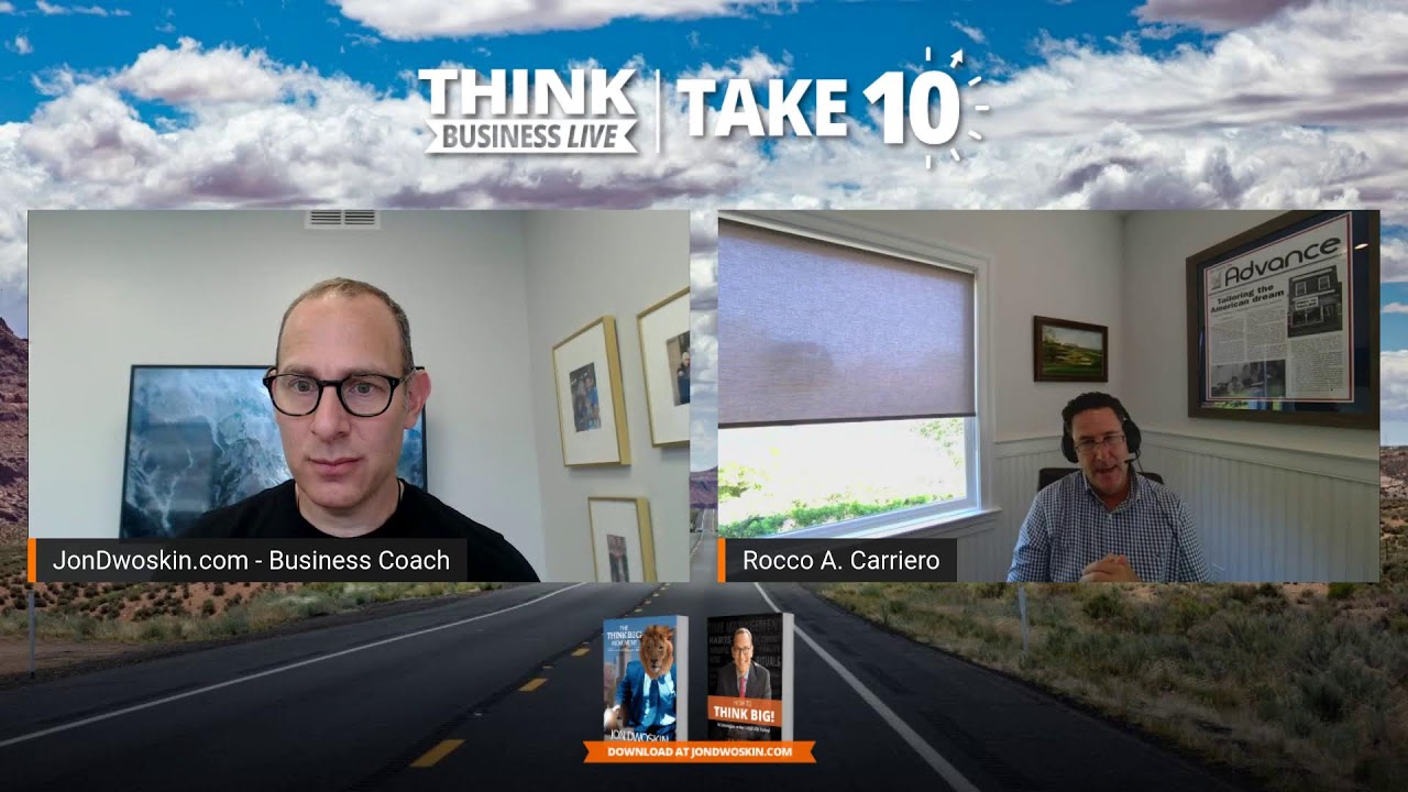 THINK Business LIVE: Jon Dwoskin Talks with Rocco Carriero
