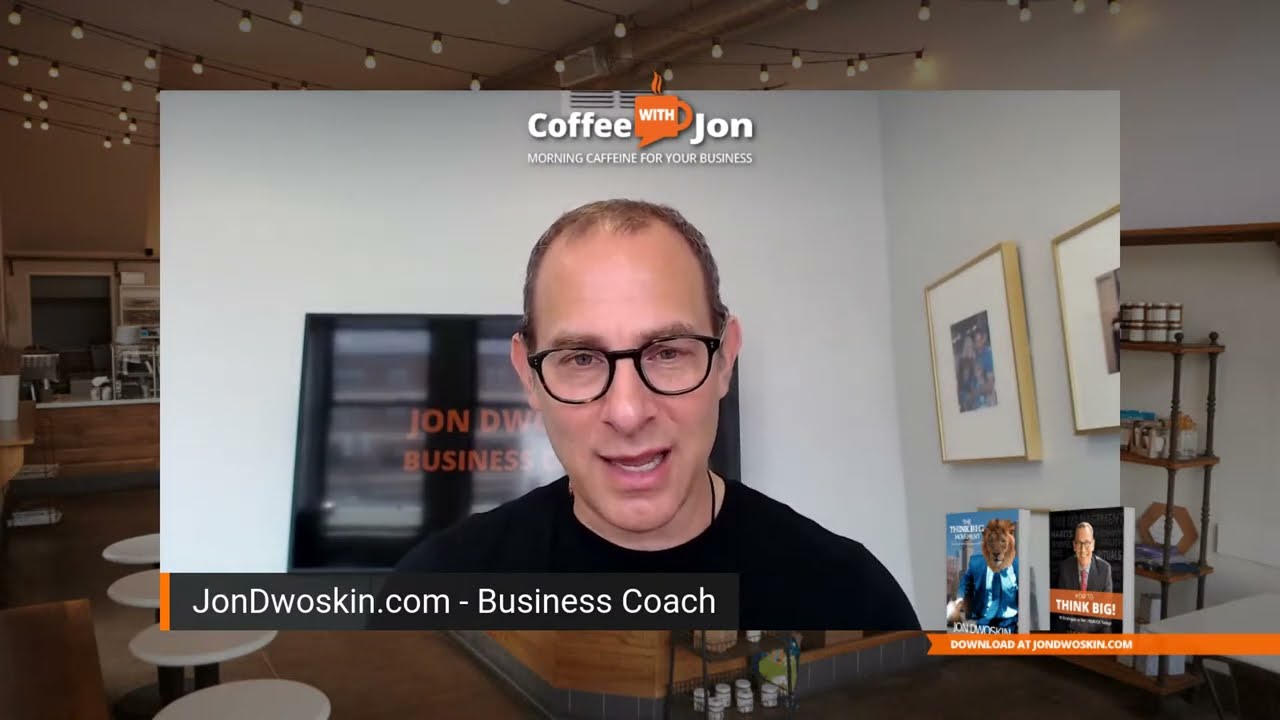 Coffee with Jon: Use This Quick Tip to Stay Organized in Your Business