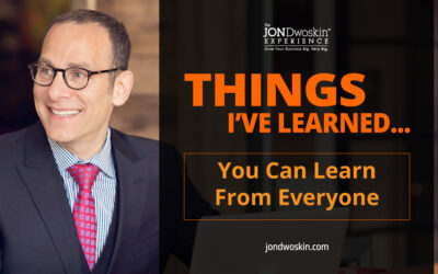 5 Things I’ve Learned in My 50 Years: You Can Learn From Everyone