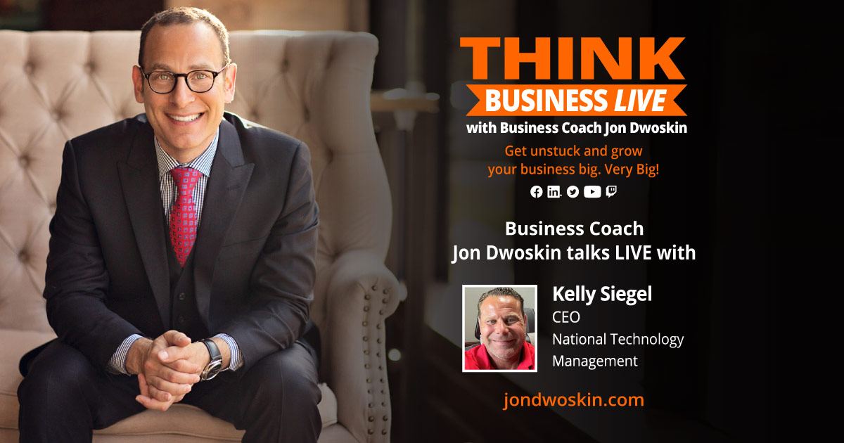 THINK Business LIVE: Jon Dwoskin Talks with Kelly Siegel