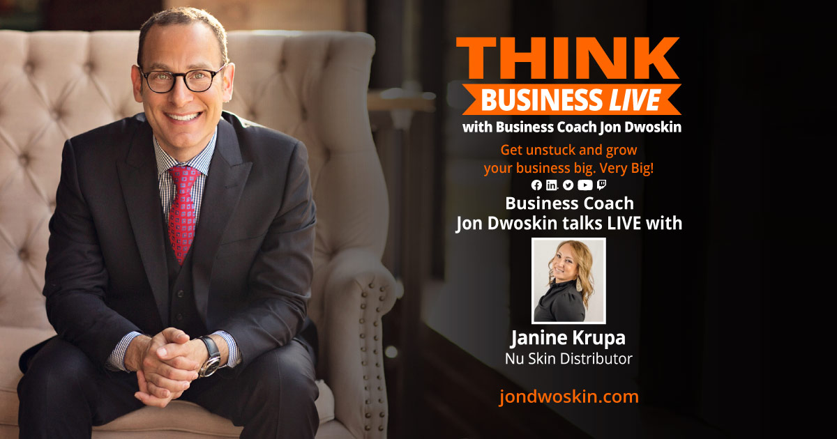 THINK Business LIVE: Jon Dwoskin Talks with Janine Krupa