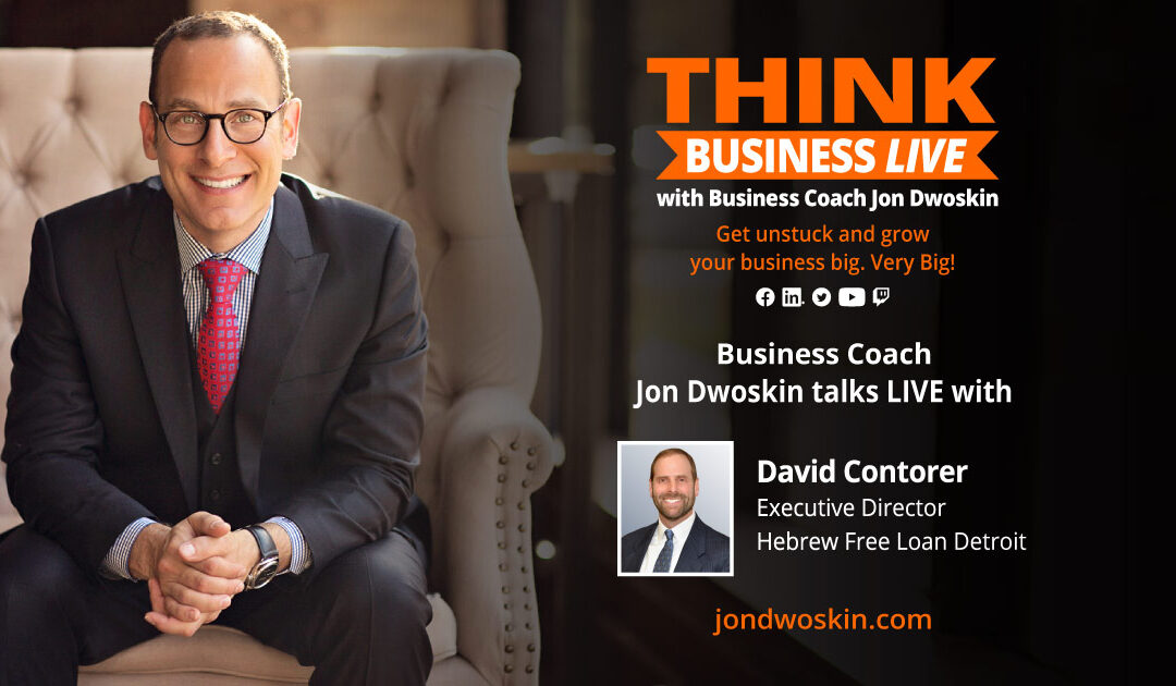 THINK Business LIVE: Jon Dwoskin Talks with David Contorer