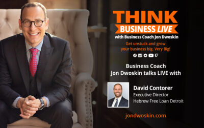THINK Business LIVE: Jon Dwoskin Talks with David Contorer