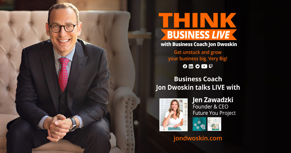 THINK Business LIVE: Jon Dwoskin Talks with Jen Zawadzki