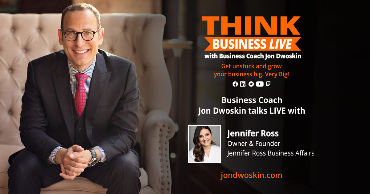 THINK Business LIVE: Jon Dwoskin Talks with Jennifer Ross