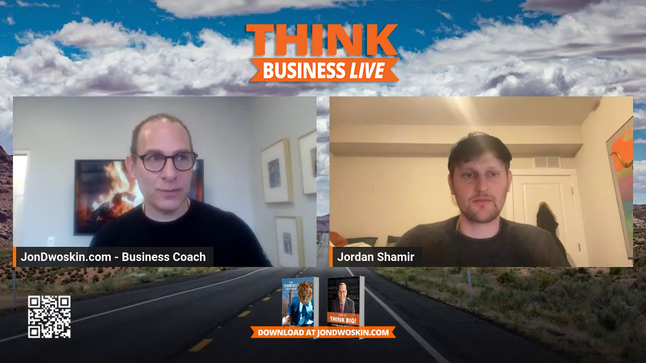 THINK Business LIVE: Jon Dwoskin Talks with Jordan Shamir