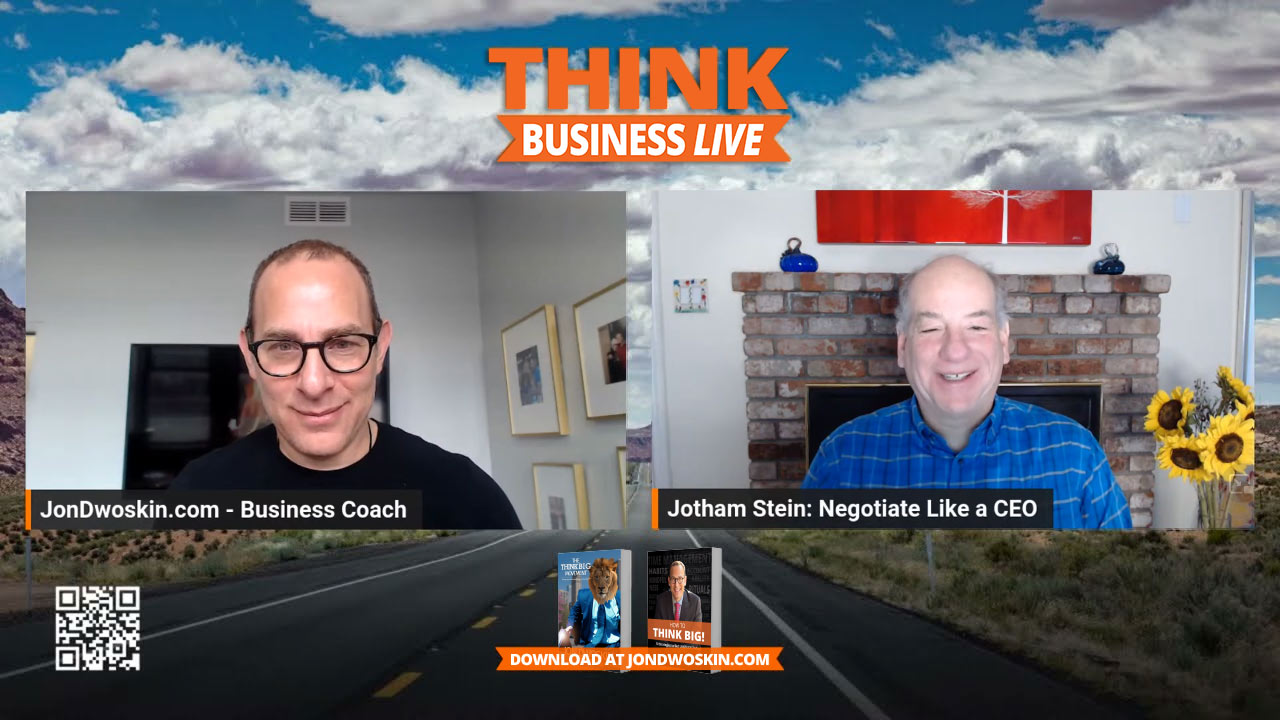 THINK Business LIVE: Jon Dwoskin Talks with Jotham Stein
