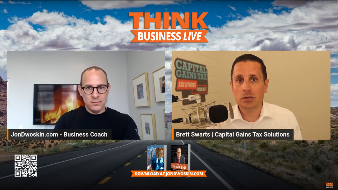 THINK Business LIVE: Jon Dwoskin Talks with Brett Swarts