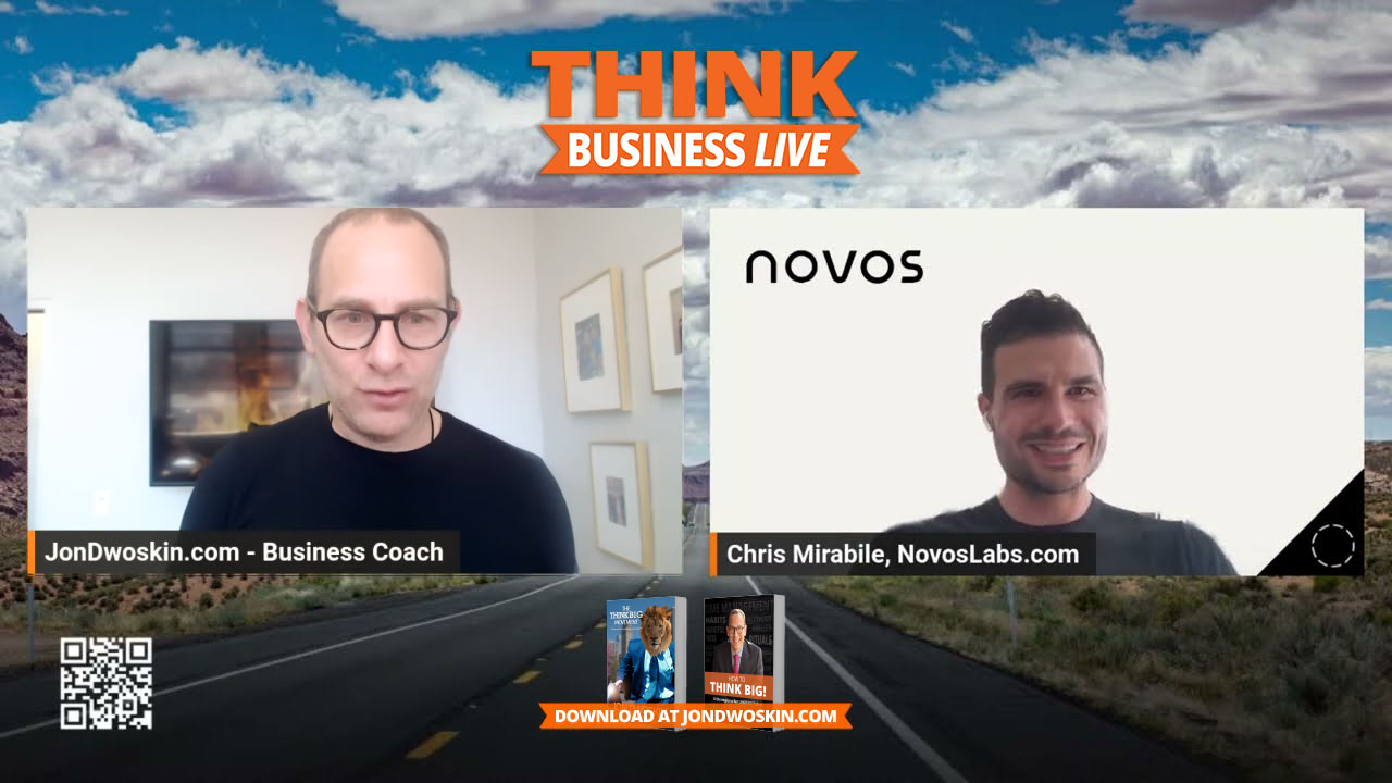 THINK Business LIVE: Jon Dwoskin Talks with Chris Mirabile