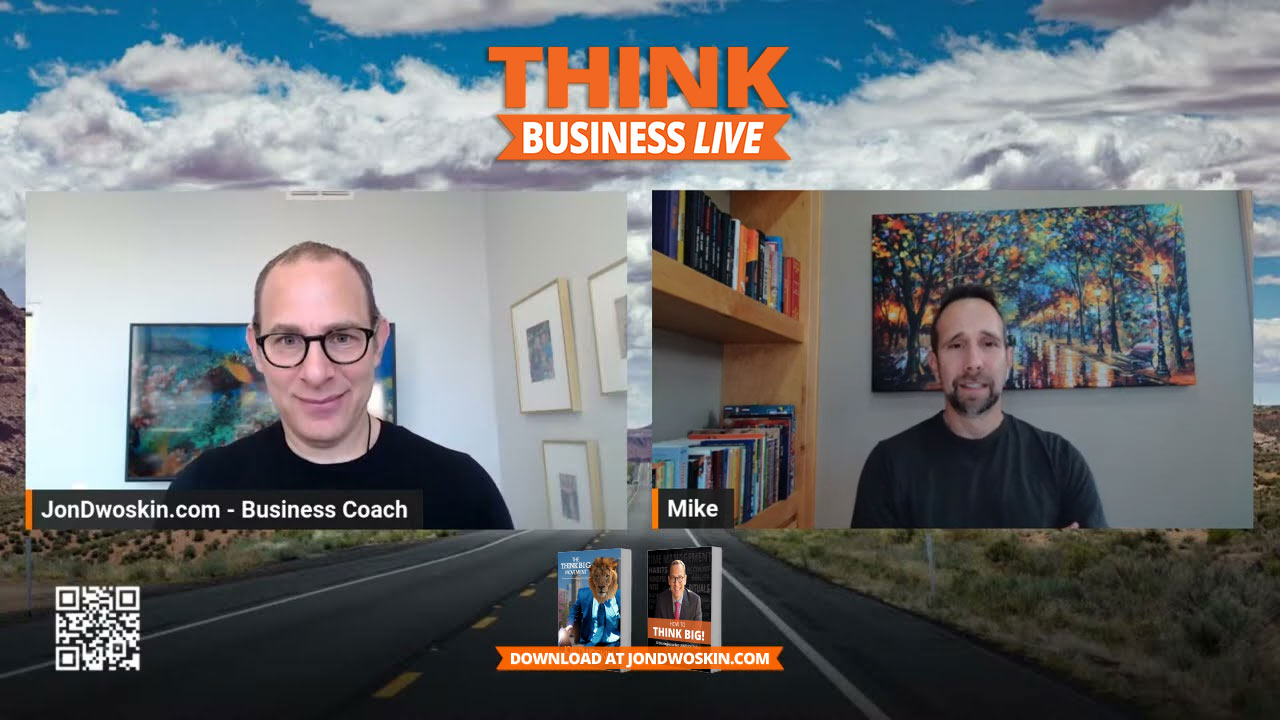 THINK Business LIVE: Jon Dwoskin Talks with Michael Todasco of AI GURU
