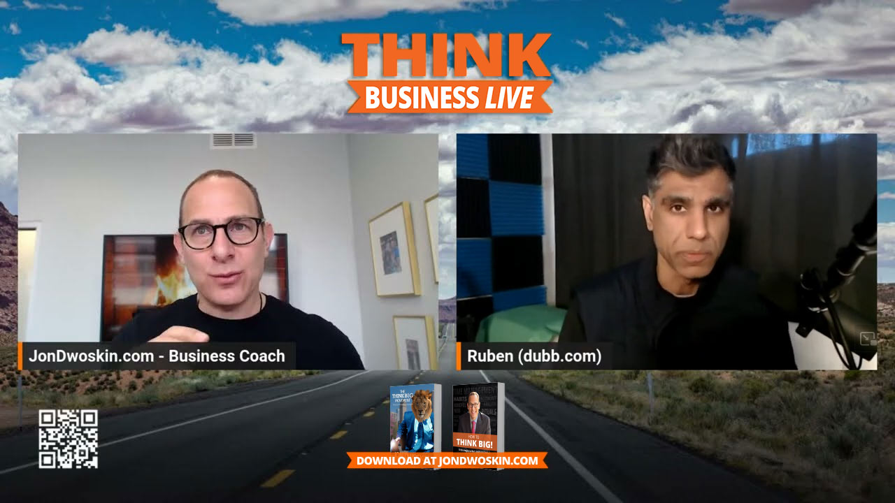 THINK Business LIVE: Jon Dwoskin Talks with Ruben Dua