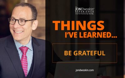 5 Things I’ve Learned in My 50 Years: Be Grateful
